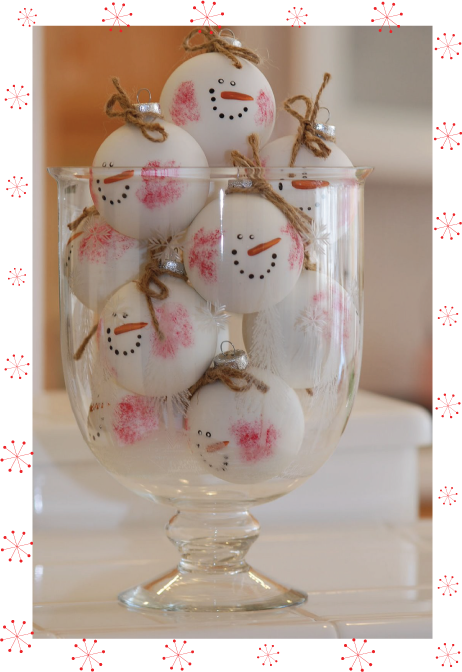 Snowman ornaments