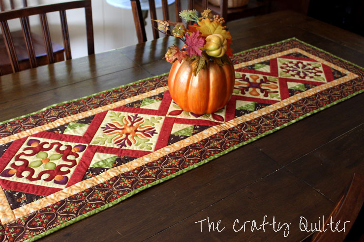 Fall tablerunner & Texas memories