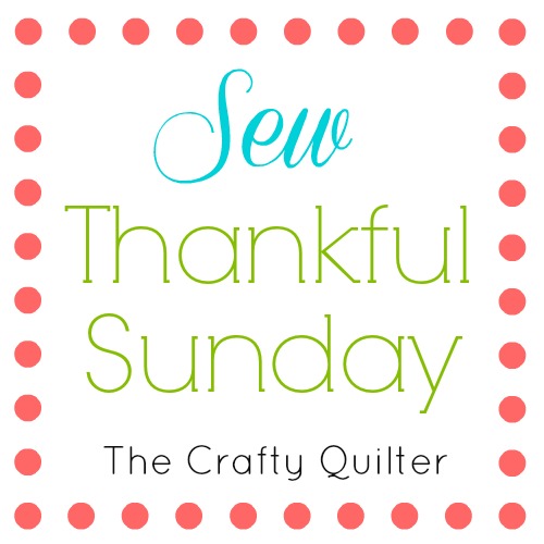 Sew Thankful Sunday: May, 2014