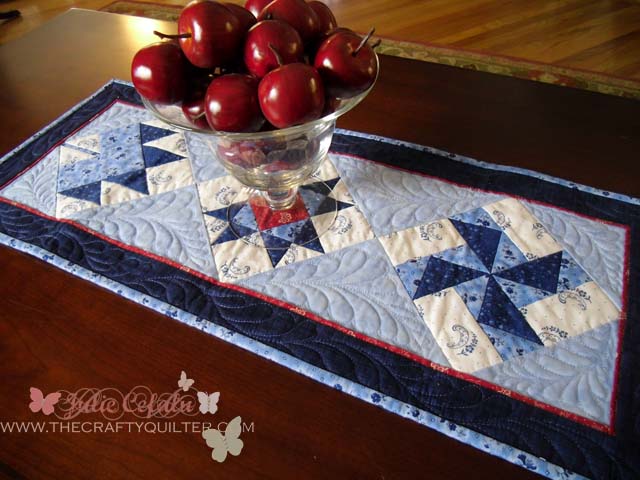 How to add a flange to your quilt @ The Crafty Quilter