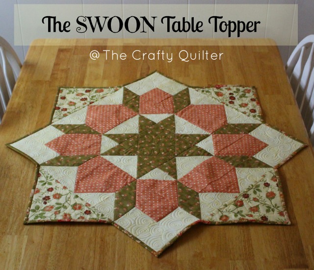 How to turn a Swoon block into a table topper