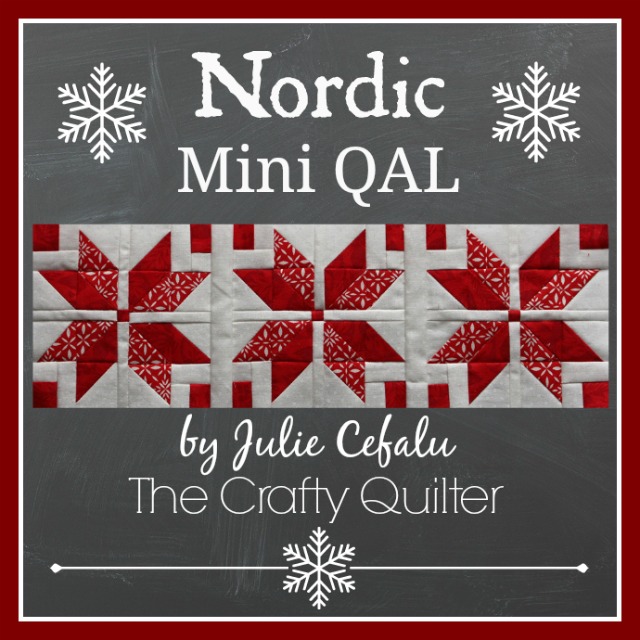 Nordic Mini QAL, Row 4 and Finishing