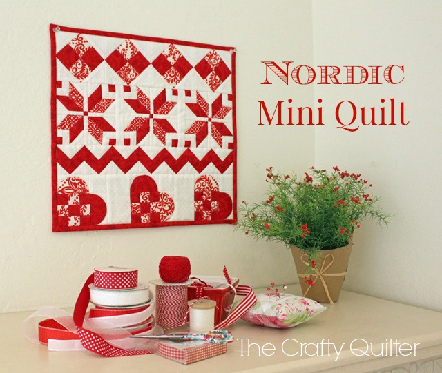 Nordic Mini Quilt Along, Row 1