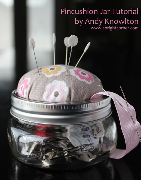 pincushion mason jar