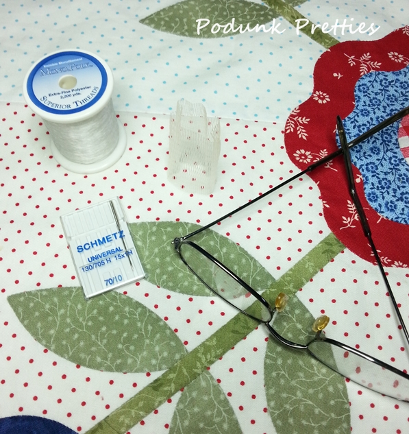 Invisible Machine Applique @ Podunk Pretties