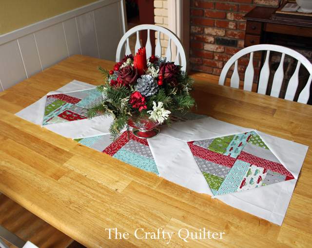 Table runner made by Julie Cefalu