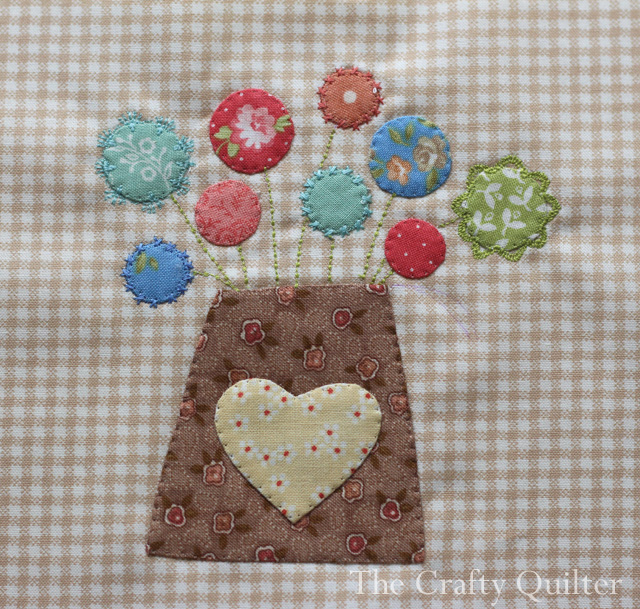 Splendid Sampler Block 4 by Julie Cefalu