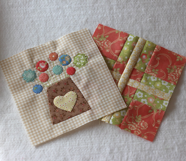 Splendid sampler blocks, Crossroads progress and March UFO