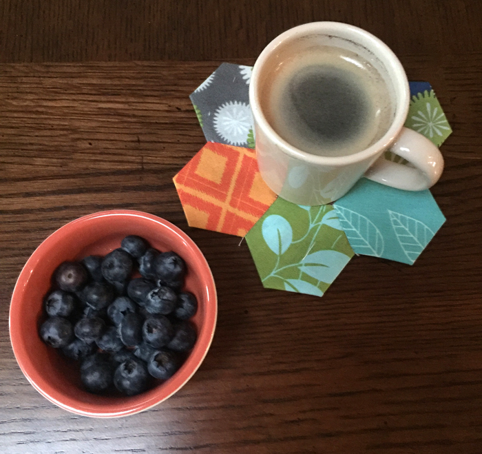 hexies and blueberries