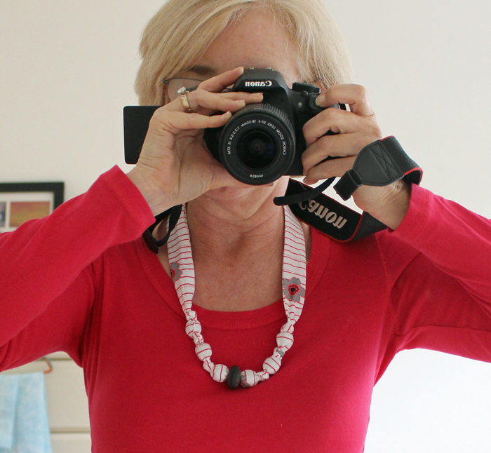 Fabric Covered Bead Necklace Tutorial @ The Crafty Quilter