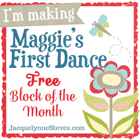 Maggie's First Dance BOM @ Jacquelynne Steves