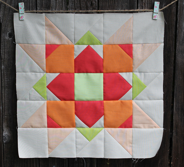 Boundless Flower Block Tutorial and Boundless fabric review