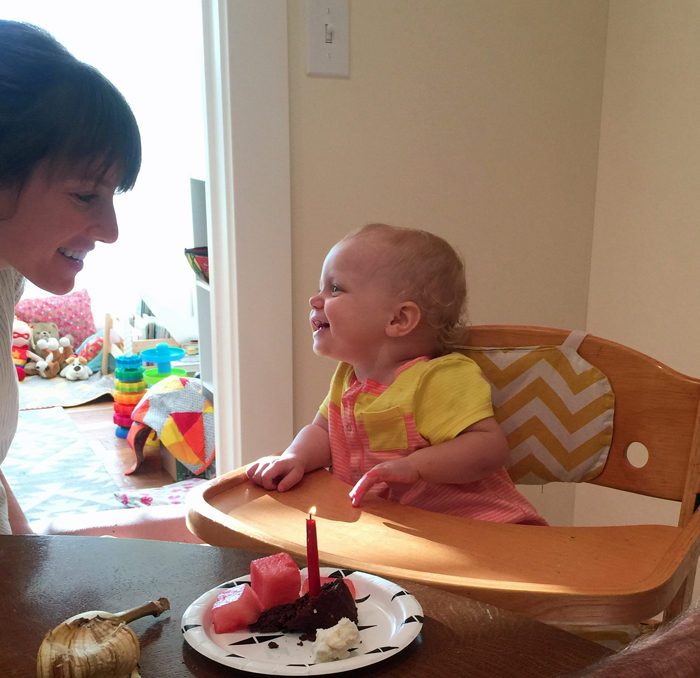 Kelly and Amelia celebrating their birthdays