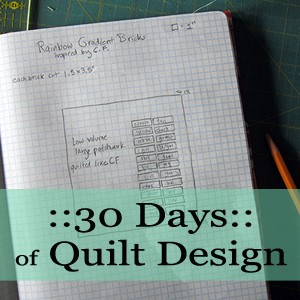 30 days of quilt design