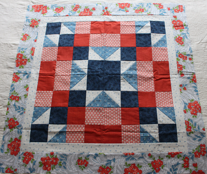 beg quilt sample on bed 2