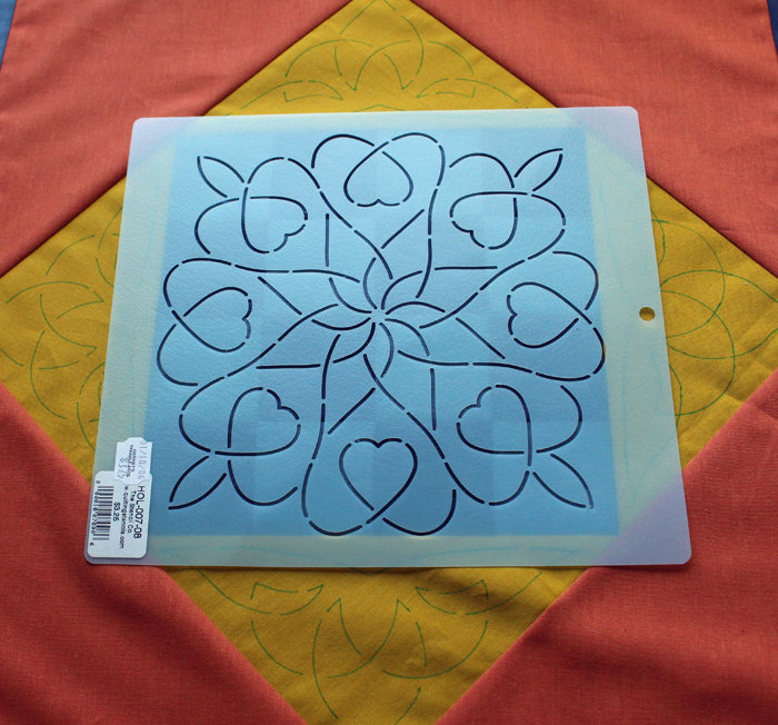 Everything you need to know about how to use stencils for quilting. Lots of tips and information about choosing the best size, marking, and stitching from Julie @ The Crafty Quilter