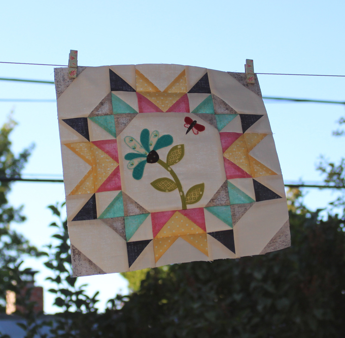 Maggie's First Dance, Block #4, made by Julie Cefalu @ The Crafty Quilter