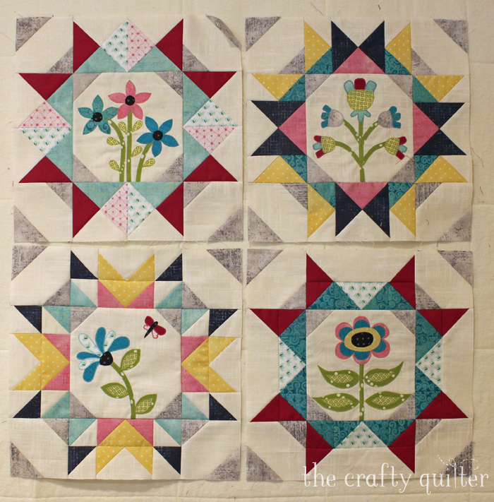 Maggie's First Dance, Block #4, made by Julie Cefalu @ The Crafty Quilter