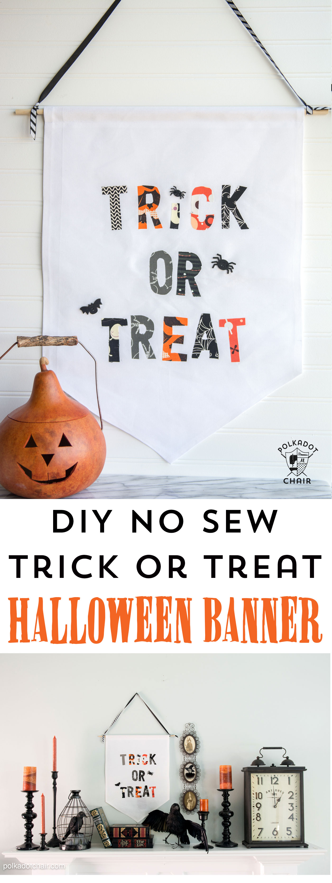 no-sew-trick-or-treat-halloween-banner