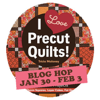 I Love Precut Quilts! Blog Hop & giveaway