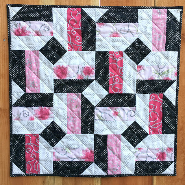 Sweet Rebellion Mini Quilt by Cindy at Live a Colorful Life