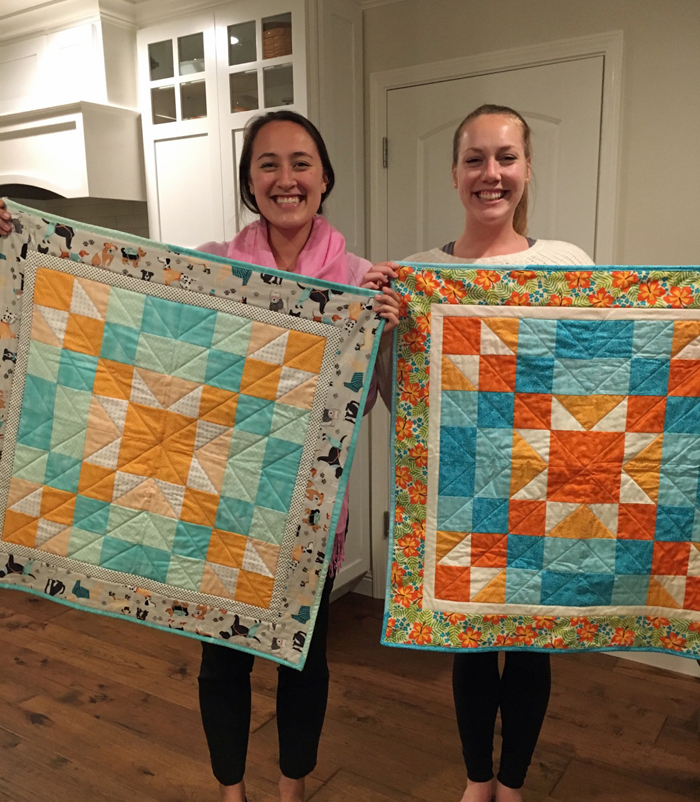 New quilters, new stash and more gardening