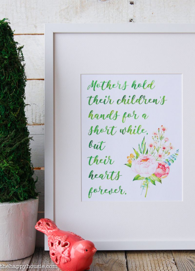 Free Mother's Day Printables @ The Happy Housie