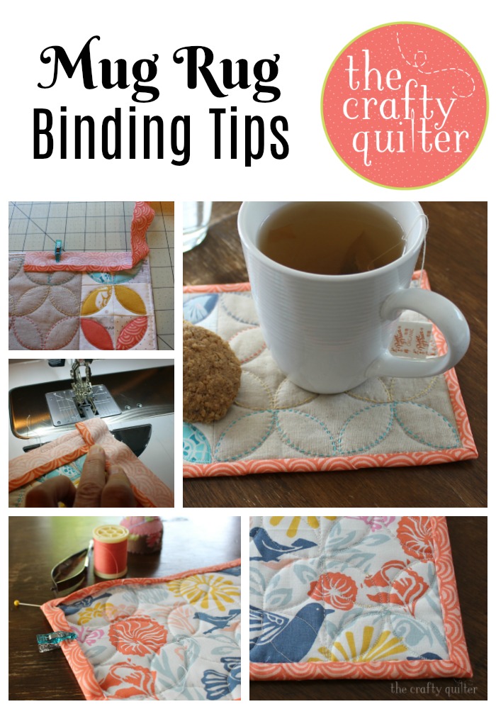 Mug Rug binding tips