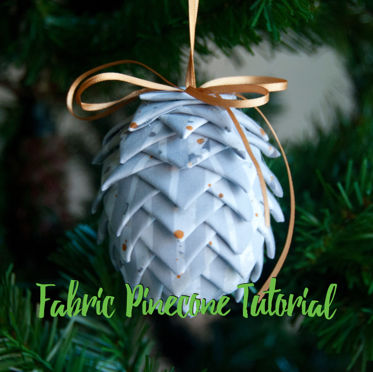 Fabric Pinecone Tutorial @ Mister Domestic