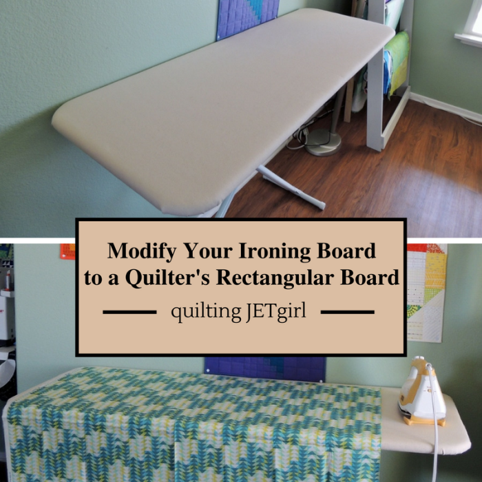 Modifying Your ironing Board @ Quilting Jetgirl