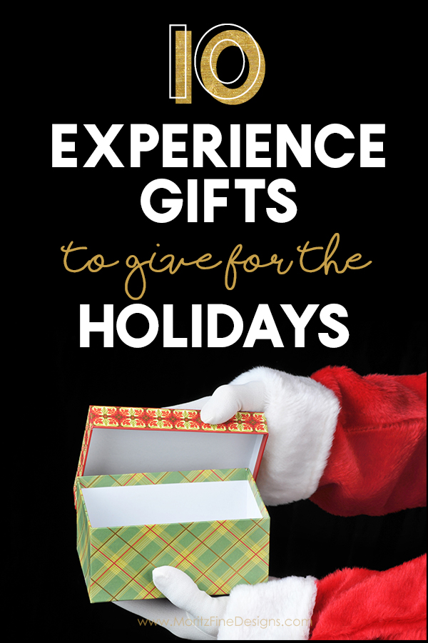 10 Experience Gifts to give for the Holidays @ Moritz Fine Designs