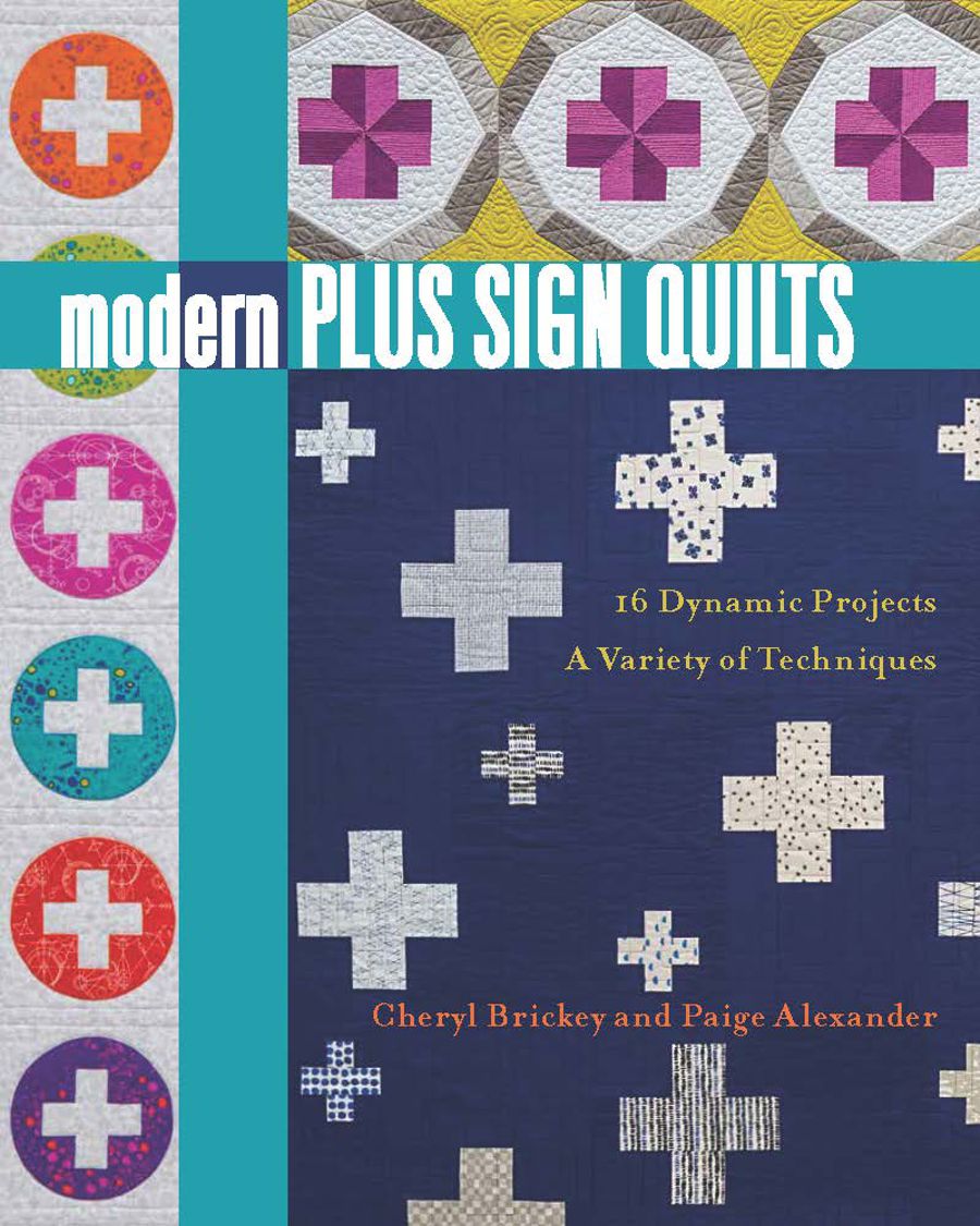 Modern Plus Sign Quilts Book Hop is here!