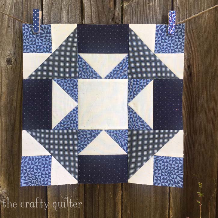 Vintage Sampler Quilt Block made by Julie Cefalu. Designed by Barbara Eikmeier