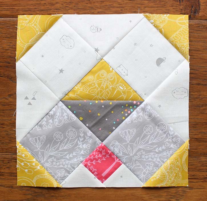 Heartland Heritage, Puppy Love block made by Julie Cefalu @ The Crafty Quilter