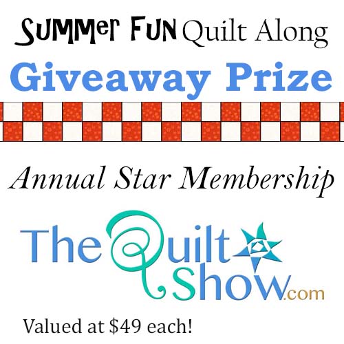 Summer Fun QAL Giveaway Prizes and week 4 pdf