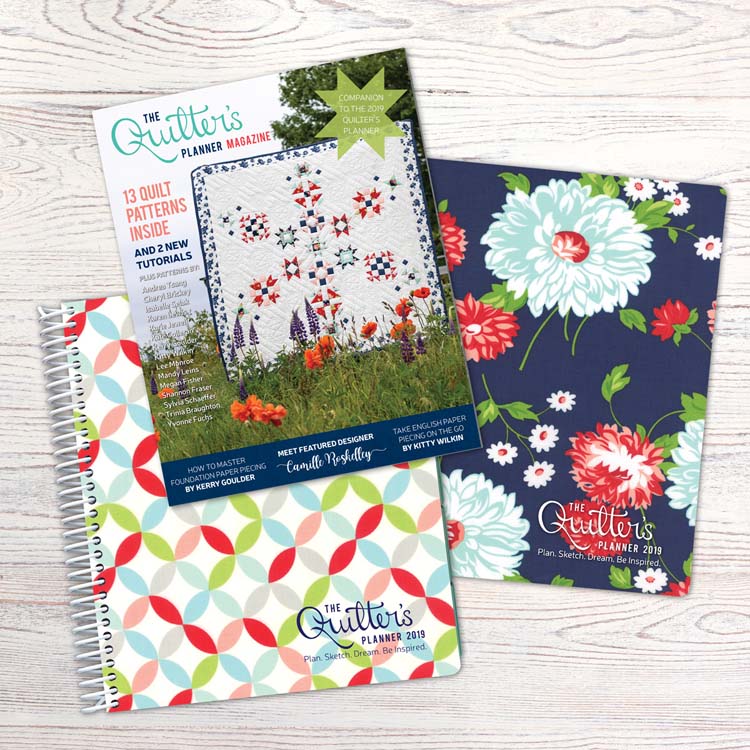 The Crafty Quilter shares tips for making your planner useful and effective, plus how she uses The Quilter's Planner to stay organized and creative at the same time!