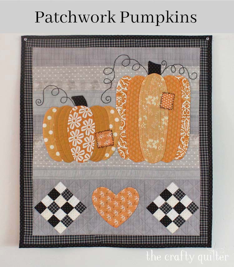 Patchwork Pumpkins Wall Hanging is here!