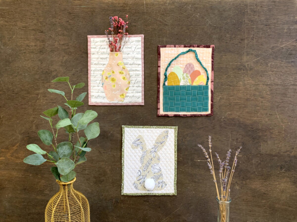 Easter Mini Quilts @ We All Sew