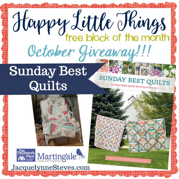 Happy Little Things Month 3 giveaway winner