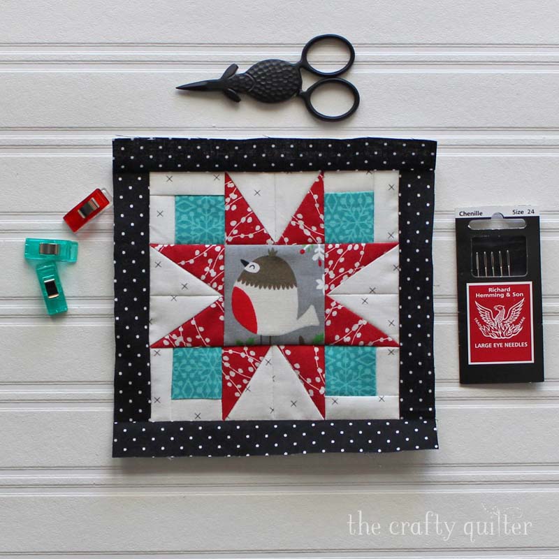 Happy Little Things BOM Block 3 & giveaway - The Crafty Quilter