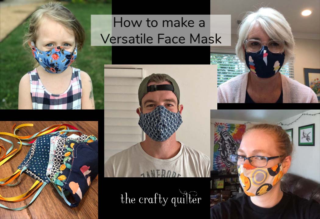 Now available:  how to make a versatile face mask VIDEO and a discount on notions