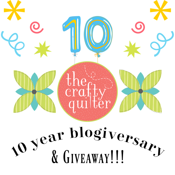 Three winners of 10 year blogiversary giveaway!