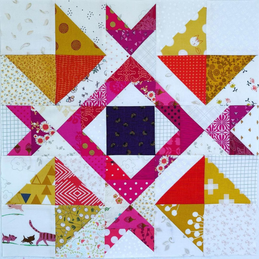 Arrow Stone Quilt Along - Week 1 - The Crafty Quilter