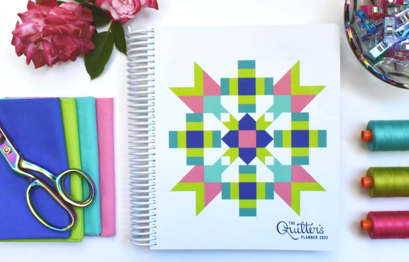 The 2023 Quilter's Planner is still available and use my discount code for 10% off!