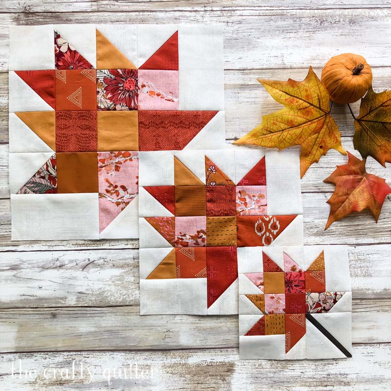 Free Scrappy Leaf Block pattern! The Crafty Quilter