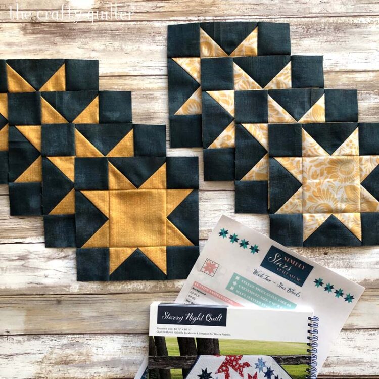 Simply Stars QAL, Star Block Tips - The Crafty Quilter