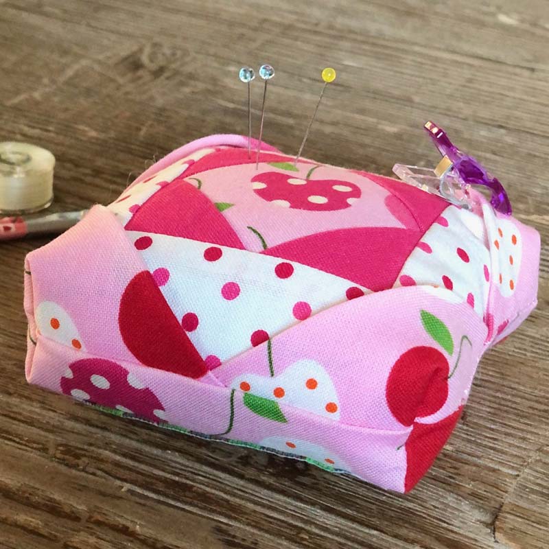 Summer Bower: A Primitive Pincushion – PDF Pattern – Modern Folk