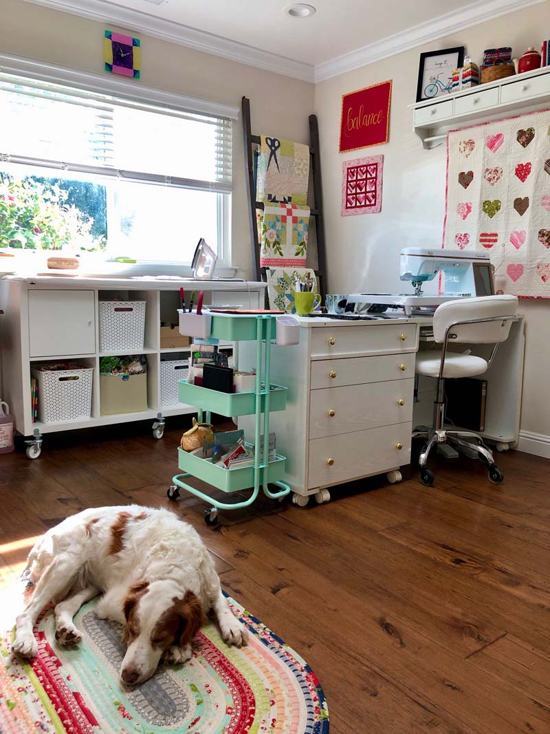 Sewing room bliss @ The Crafty Quilter