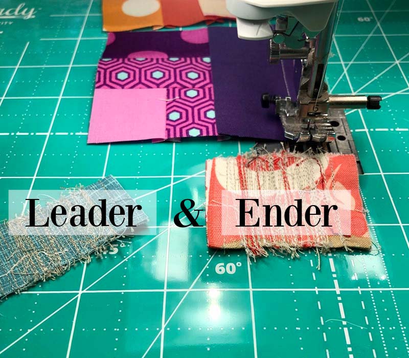 Learn all about what leaders & enders are and why they're useful @ The Crafty Quilter. 