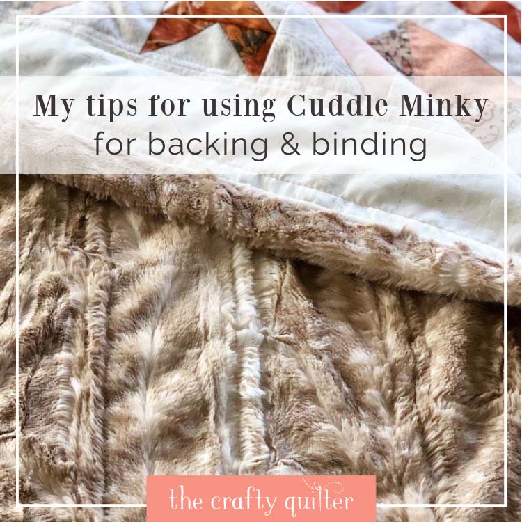 Cuddle Fleece Fabric Tutorial